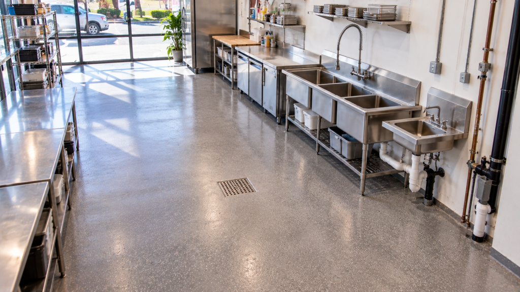 Glendale tenant improvement plumbing in a restaurant kitchen