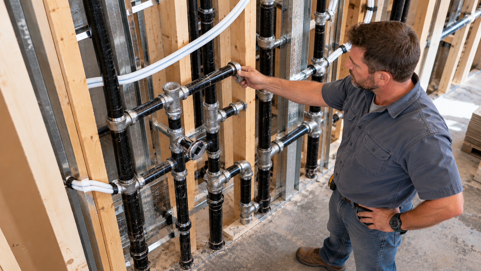 Commercial Plumbing Top-Out: What Happens After Rough-In Installation?